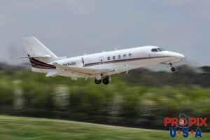 N694QS 2019 Cessna Latitude 680A C68A NetJets PDK (KPDK) Peachtree Dekalb airport Atlanta Georgia 3-13-2025