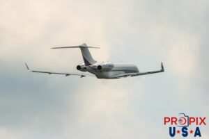 N121QS 2022 Bombardier Global Express GLEX NetJets PDK (KPDK) Peachtree Dekalb airport Atlanta Georgia 3-13-2025