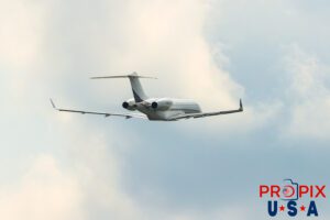 N121QS 2022 Bombardier Global Express GLEX NetJets PDK (KPDK) Peachtree Dekalb airport Atlanta Georgia 3-13-2025