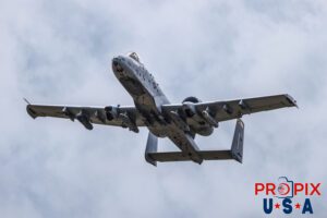 A-10 Warthog doing a demonstration flight at the 2025 Augusta Georgia Airshow. Aircraft Code: A10 Airport Code(s): KAGS, AGS