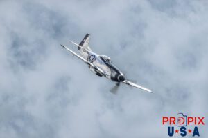 N51HY 1944 P-51 Mustang "Quick Silver" piloted by Scott "Scooter" Yoak at the 2025 Augusta Georgia Airshow. Aircraft Code: P51 Airport Code(s): KAGS, AGS