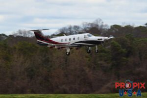 N593FD 2016 Pilatus PC-12 PC12 PDK (KPDK) Peachtree Dekalb airport Atlanta Georgia 2-16-2025