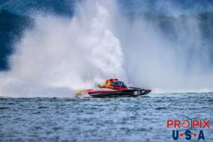 GP-3 "Pleasure Seekers" (Driven by Jimmy King) Competing at Lake Guntersville Alabama in the 2024 Hydrofest. These boats are powered by a 1,500 GM based blown engine making it capable of running up to 170mph.