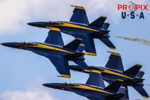 The Blue Angels in their F-18's are seen here performing the "Diamond 360" at the 2025 Augusta Georgia airshow. #1 Commander Adam Bryan (Commanding Officer) #2 Commander Jack Keilty (Right Wing) #3 Major Brandon Wilkins (Left Wing) #4 Lieutenant Commander Wes Perkins (Slot) Aircraft code: F18 Airport code(s): KAGS, AGS