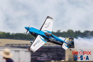 I don't care if her flight suit is Gucci, she's bad ass..! N540SG 2005 Zivko Edge 540 piloted by Melissa Dawn Burns. She was performing a super low knife edge pass at the 2025 Sun N Fun airshow in Lakeland Florida. Aircraft code: EDGE Airport code(s): KLAL, LAL