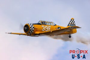 My doctor doesn't know I only smoke at work..! N3639F 1945 North American T-6 Texan performing at the 2025 Sun N Fun airshow in Lakeland Florida with Jeff Shetterly piloting this WWII era aircraft. Aircraft code: T6 Airport code(s): KLAL, LAL