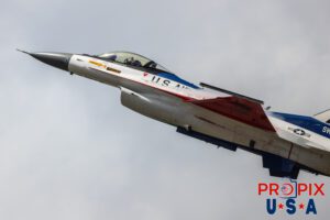 Will you look where you're going..! F-16 Falcon Demonstrator Aircraft, piloted by Major Taylor "FEMA" Hiester performing a rapid ascent as indicated by the contrails forming on the leading edge of the wing. Major Hiester is looking almost directly up, as that's the forthcoming direction of travel. Aircraft code: F16 Airport Code(s): KLAL, LAL