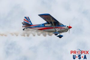 N321RJ 1977 Champion Decathalon piloted by RJ Gritter at the 2025 Brunswick Georgia airshow. Aircraft code: BL8 Airport code(s): BQK, KBQK Photo date: 5-17-2025