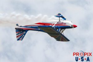 RJ Gritter inverted, yet once again..! N321RJ 1977 Champion Decathlon piloted by RJ Gritter at the 2025 Brunswick Georgia airshow. Aircraft code: BL8 Airport code(s): BQK, KBQK Photo date: 5-17-2025