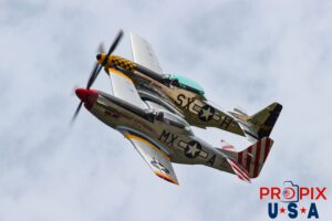 P-51 Harmony..! N51MX 1945 P-51 Mustang (Mad Max) N51LW 1962 P-51 Mustang (The Little Witch) Jack Aces P-51 flight demonstration team performing at the 2025 Brunswick Georgia airshow. Aircraft code: P51 Airport code(s): BQK, KBQK Photo date: 5-17-2025