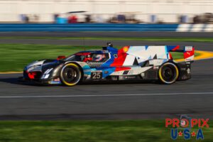 Give it just a little gas..! This picture was taken in the mid morning hours of the 2025 Rolex 24 at Daytona.