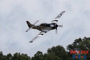 N51HY 1944 P-51 Mustang "Quick Silver" piloted by Scott "Scooter" Yoak at the 2025 Augusta Georgia Airshow. Aircraft Code: P51 Airport Code(s): KAGS, AGS