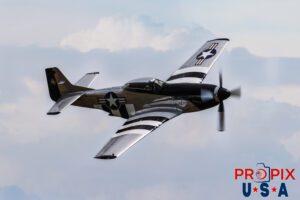 N51HY 1944 P-51 Mustang "Quick Silver" piloted by Scott "Scooter" Yoak at the 2025 Augusta Georgia Airshow. Aircraft Code: P51 Airport Code(s): KAGS, AGS