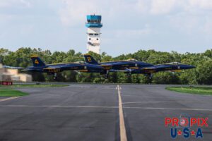 Let's get the party started..! Blue Angels Number 1, 2 and 4 are taking off to start their performance demonstrating some of the capabilities of the F-18 aircraft at the 2025 Sun N Fun airshow in Lakeland Florida. #1 Commander Adam Bryan (Commanding Officer) #2 Commander Jack Keilty (Right Wing) #4 Lieutenant Commander Wes Perkins (Slot) Aircraft code: F18 Airport code(s): KLAL, LAL