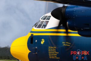 Time to roll..! Blue Angels support aircraft "Fat Albert" (C-130) prepares for departure after the Sunday show in Brunswick Georgia was canceled due to a breif rain shower. Major Samuel Petko (USMC) Captain Isaac Becker (USMC) Major Josh Horman (USMC) Hula Dog -flight observer (on dash) Aircraft code: C130 Aircraft identifier: BERT10 Airport code(s): BQK, KBQK Photo Date: 5-18-2025