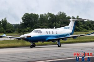 N325AF 2023 Pilatus PC-12 Aircraft code: PC12 Airport code(s): PDK, KPDK Photo date: 5-27-2025