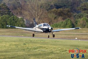 N296CA 1974 Piper Cherokee PA-28 PA28 PDK (KPDK) Peachtree Dekalb airport Atlanta Georgia 3-23-2025