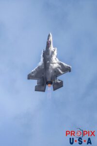 High speed elevator..! This F-35 is nearly vertical as it shows the capabilities of the advanced F-35 fighter. The combination of the afterburner intensity in conjunction with the vapor clouds leave nothing to the imagination about the performance characteristics of this incredible war machine. This was part of the 2025 Sun N Fun airshow in Lakeland Florida. Aircraft code: F35 Airport code: KLAL, LAL