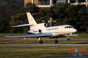 N805DW 1981 Dassault Falcon 50 FA50 PDK (KPDK) Peachtree Dekalb airport Atlanta Georgia 3-23-2025