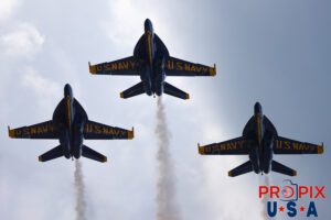 TIME TO JOIN THE PARTY..! Shortly after takeoff Blue Angels #1,#2 and #3 are initiating the "Diamond Half Cuban Eight On Takeoff"... while they await the arrival of #4. #1 Commander Adam Bryan (Commanding Officer) #2 Commander Jack Keilty (Right Wing) #3 Major Brandon Wilkins (Left Wing) Aircraft code: F18 Airport code(s): KAGS, AGS