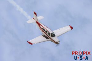 I won't overshoot the runway AGAIN..! N14JP a 1986 Beechcraft Bonanza with Jim Pietz at the controls was performing aerobatic stunts in an unsuspecting style of aircraft at the 2025 Sun N Fun airshow in Lakeland Florida. Aircraft code BE33