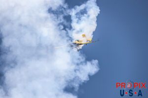 A nice slow flight and a good cigar..! Mike Goulian is performing in his 2008 Extra EA-300 at the 2025 Sun N Fun airshow in Lakeland Florida. Tail Number: N821MG Aircraft code: E300 Airport code(s): KLAL, LAL