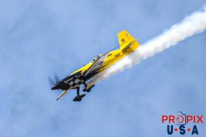 Airshow smoke... Made In Havana..? Mike Goulian is performing in his 2008 Extra EA-300 at the 2025 Sun N Fun airshow in Lakeland Florida. Tail Number: N821MG Aircraft code: E300 Airport code(s): KLAL, LAL