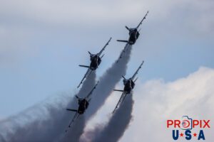 Not the no smoking section..! Blue angels 1-4 are approaching show center while performing the "ECHELON PARADE" with smoke on. This was part of their performance at the 2025 Sun N Fun airshow in Lakeland Florida. Aircraft code: F18 Airport code(s): KLAL, LAL