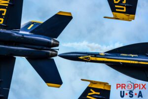 Talk about having your nose up the bosses ass..! The Blue Angels are performing the "ECHELON PARADE" at the 2025 Sun N Fun airshow in Lakeland Florida. This image clarifies the precision in which the team performs. Trust and faith in the surrounding pilots is exemplified in this image. #1 Commander Adam Bryan (Commanding Officer) #2 Commander Jack Keilty (Right Wing) #3 Major Brandon Wilkins (Left Wing) #4 Lieutenant Commander Wes Perkins (Slot) Aircraft code: F18 Airport code(s): KLAL, LAL