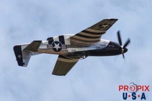 N51HY 1944 P-51 Mustang "Quick Silver" piloted by Scott "Scooter" Yoak at the 2025 Augusta Georgia Airshow. Aircraft Code: P51 Airport Code(s): KAGS, AGS