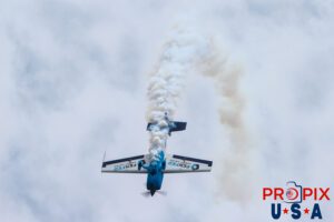 Head over heels..! N821MG 2009 Extra EA-300 piloted by Mike Gulian at the 2025 Brunswick Georgia airshow. Aircraft code: E300 Airport code(s): BQK, KBQK Photo date: 5-17-2025