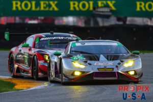 If you get too close to a bulls ass.... Mercedes AMG has a snout full of Lamborghini at the 2025 Rolex 24 at Daytona.