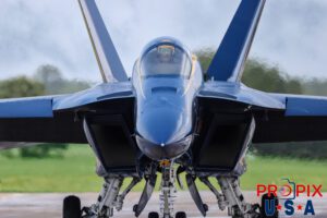 Commander Bryan leading the departure. The Blue Angels performance was canceled on Sunday May 18th, 2025 in Brunswick Georgia due to a brief rain shower. The Blue Angels commanding officer and pilot #1 was just starting to taxi to depart the event. #1 Commander Adam Bryan (Commanding Officer) Aircraft code: F18 Airport code(s): BQK, KBQK Photo Date: 5-18-2025