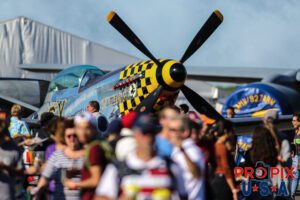 N51LW 1944 North American P-51 Mustang "The Little Witch" Serial Number 44-74497. Previously known as "Vergeltungswaffe" The aircraft was on display in the War Birds section of the 2017 Sun N Fun airshow in Lakeland Florida. Aircraft code P51.