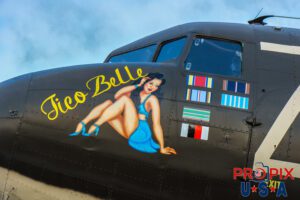 N3239T 1941 Douglas C-47 (DC-3) "Tico Belle" on display at the 2017 Sun N Fun Airshow in Lakeland Florida. Aircraft code DC3.