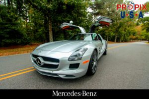 Open door policy..! Mercedes SLS AMG autumn photoshoot in Greenville South Carolina.