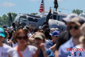 N214CR 1958 Beech AT-11 On display at the 2024 Peachtree Dekalb airshow in Atlanta Georgia. Aircraft code: BE18 Airport code(s): PDK, KPDK Photo date: 5-11-2024