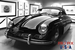 Porsche speedster at the Porsche experience Atlanta Georgia.