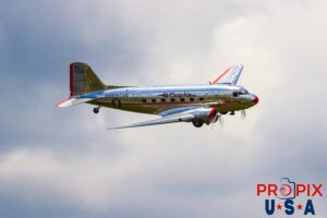 Much better than flying Air France..! N17334 1937 Douglas DC-3 doing a fly by over the 2025 Smyrna Tennessee air show. Aircraft code: DC3 Airport code(s): MQY, KMQY Photo date: 6-8-2025