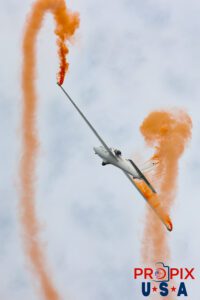 N15FJ 2015 MDM-1 Fox sailplane with two small jet engines attached. This was part of the 2025 Brunswick Georgia airshow. Airport code(s): BQK, KBQK Photo date: 5-18-2025