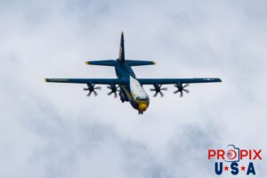 Talk about a nose dive..! The Blue Angels' C-130 support aircraft "Fat Albert" is performing an "Assault Landing" at the 2025 Smyrna Tennessee airshow. Flight crew: Major Samuel Petko (USMC) Captain Isaac Becker (USMC) Major Josh Horman (USMC) Aircraft code: C130 Airport code(s): MQY, KMQY Photo date: 6-7-2025