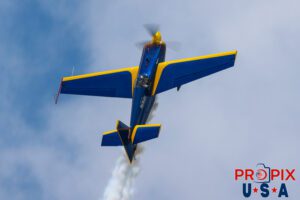 High speed elevator..! N111DW 2000 Zivko Edge 540 piloted by David Windmiller at the 2025 Smyrna Tennessee air show. Aircraft code: EDGE Airport code(s): MQY, KMQY Photo date: 6-8-2025