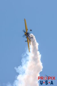 On a clear day, you can see for miles..! N111DW 2000 Zivko Edge 540 piloted by David Windmiller at the 2025 Smyrna Tennessee air show. Aircraft code: EDGE Airport code(s): MQY, KMQY Photo date: 6-8-2025
