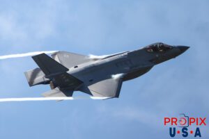 Office with a view..! Major Melanie "Mach" Kluesner performing a close pass in front of the crowd in her F-35 at the 2025 Smyrna Tennessee airshow. Aircraft code: F35 Airport code(s): MQY, KMQY Photo date: 6-8-2025