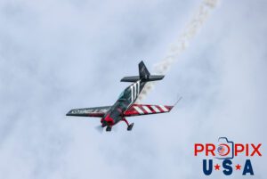 N330PB 2012 Extra EA-300 Flown by Adam "Shake N Bake" Baker at the 2025 Brunswick Georgia airshow. Aircraft code: E300 Airport code(s): BQK, KBQK Photo date: 5-17-2025