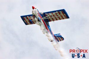 N321RJ 1977 Champion Decathlon piloted by RJ Gritter at the 2025 Brunswick Georgia airshow. Aircraft code: BL8 Airport code(s): BQK, KBQK Photo date: 5-17-2025