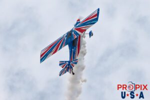 N321RJ 1977 Champion Decathalon piloted by RJ Gritter at the 2025 Brunswick Georgia airshow. Aircraft code: BL8 Airport code(s): BQK, KBQK Photo date: 5-18-2025