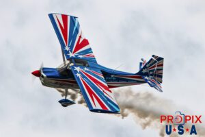 N321RJ 1977 Champion Decathalon piloted by RJ Gritter at the 2025 Brunswick Georgia airshow. Aircraft code: BL8 Airport code(s): BQK, KBQK Photo date: 5-18-2025
