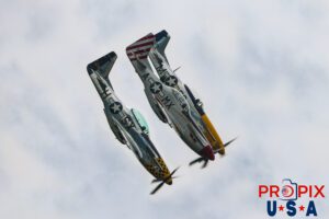 N51MX 1945 P-51 Mustang (Mad Max) N51LW 1962 P-51 Mustang (The Little Witch) N5444V 1944 P-51 Mustang (Cheryl Lynn) Jack Aces P-51 flight demonstration team performing at the 2025 Brunswick Georgia airshow. Aircraft code: P51 Airport code(s): BQK, KBQK Photo date: 5-18-2025