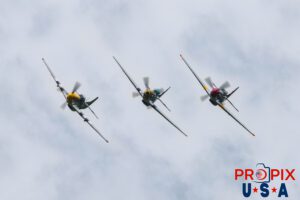 N51MX 1945 P-51 Mustang (Mad Max) N51LW 1962 P-51 Mustang (The Little Witch) N5444V 1944 P-51 Mustang (Cheryl Lynn) Jack Aces P-51 flight demonstration team performing at the 2025 Brunswick Georgia airshow. Aircraft code: P51 Airport code(s): BQK, KBQK Photo date: 5-18-2025